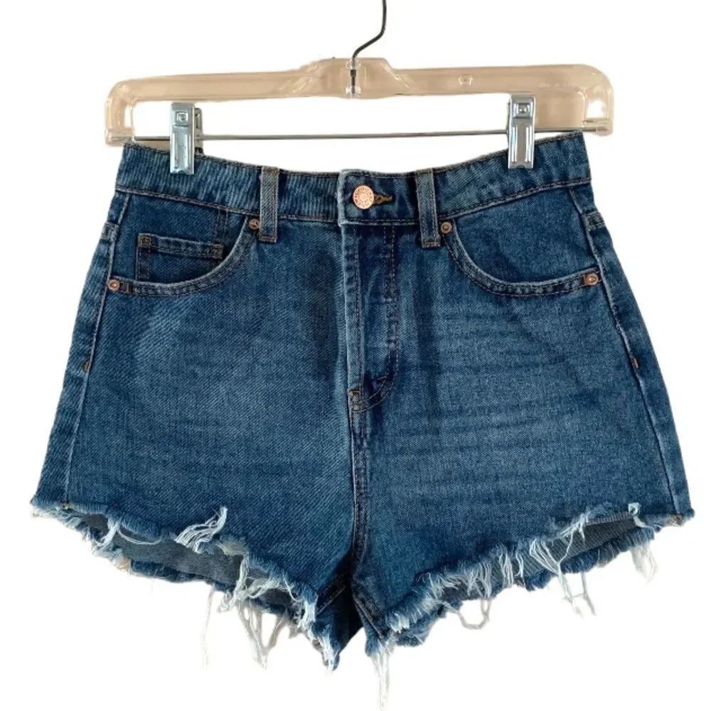 Wild Fable Hi Waisted Cut Off Denim Shorts